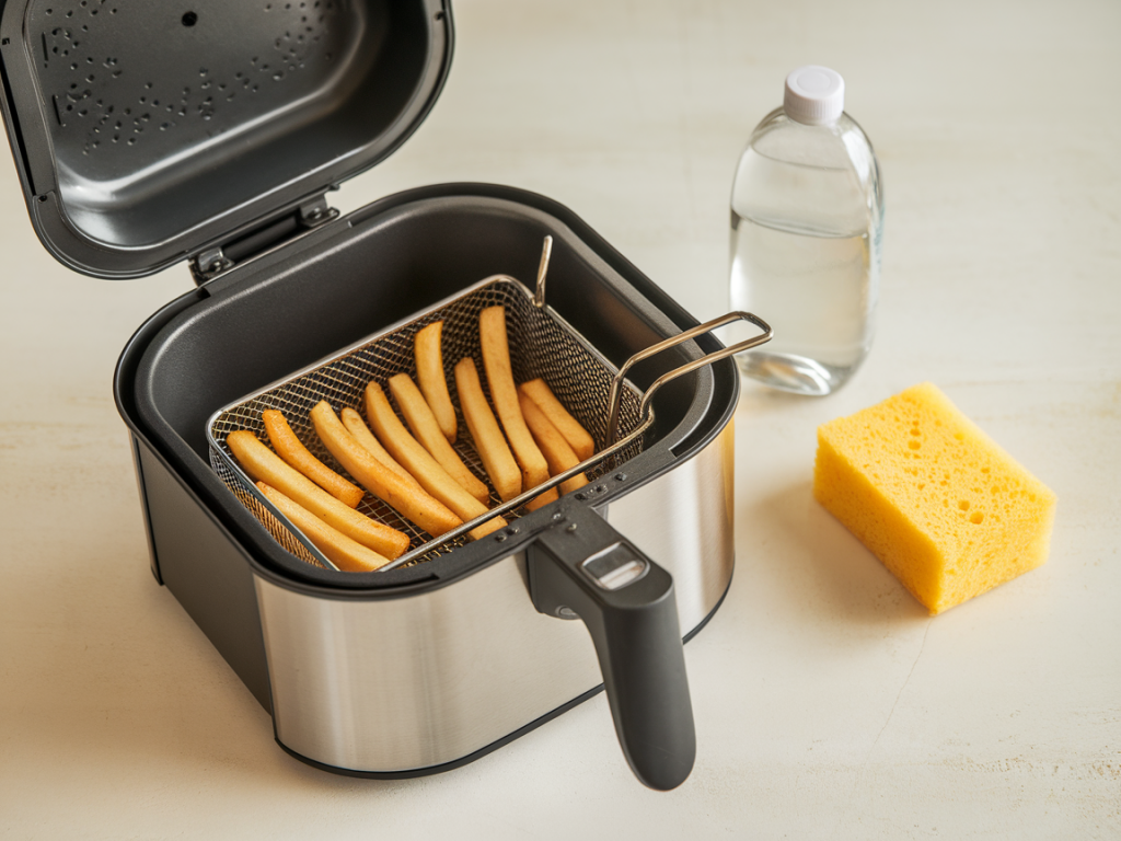 Entretien facile de votre friteuse électrique: 5 simple cleaning steps