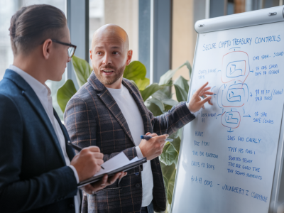 What precise crypto treasury controls should cfo implement to protect corporate bitcoin and ether holdings?