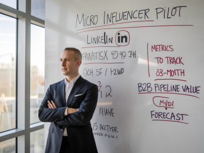 How should marketing directors structure a micro-influencer pilot on linkedin to forecast six-month b2b pipeline value?