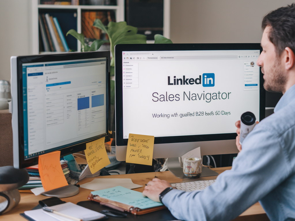How can marketing directors use linkedin sales navigator and micro-influencers to generate 200 qualified b2b leads in 60 days?